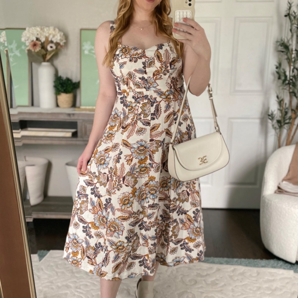 Fit & Flare Floral Dress